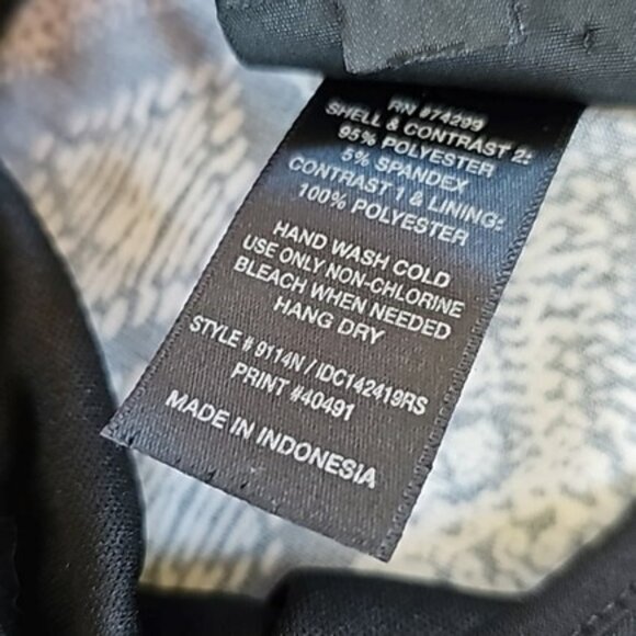 Women's Mini Cocktail Dress Size 4 Black White Office Evening Bodycon Classic - Picture 9 of 14